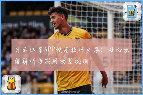 开云体育APP使用技巧分享：核心功能解析与实用场景说明